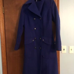 Free People Navy blue coat